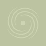 Green spiral logo representing grounding techniques, anxiety relief, and mindfulness-based therapy in Halifax, Nova Scotia